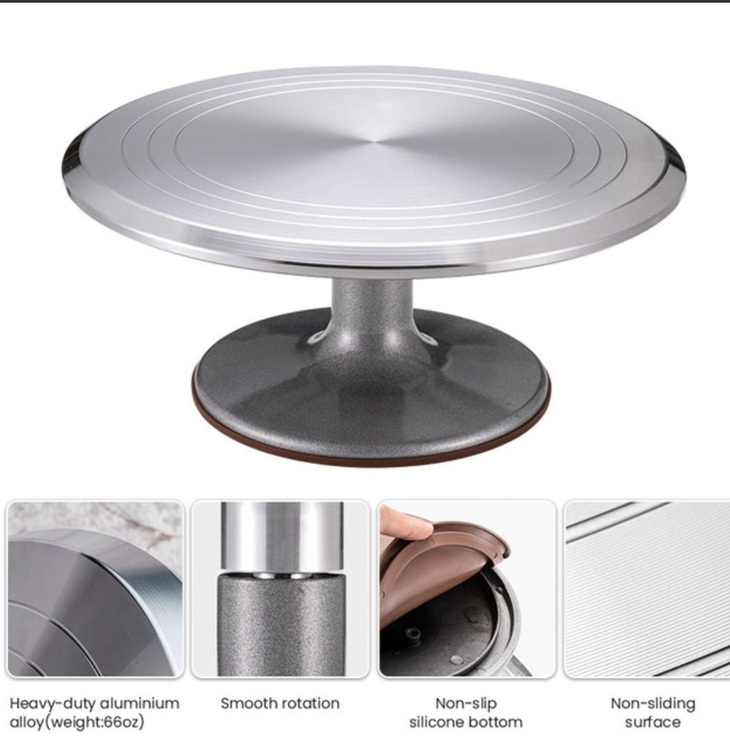 Metal Cake Turntable, Brand New, Furniture & Home Living, Kitchenware &  Tableware, Other Kitchenware & Tableware on Carousell