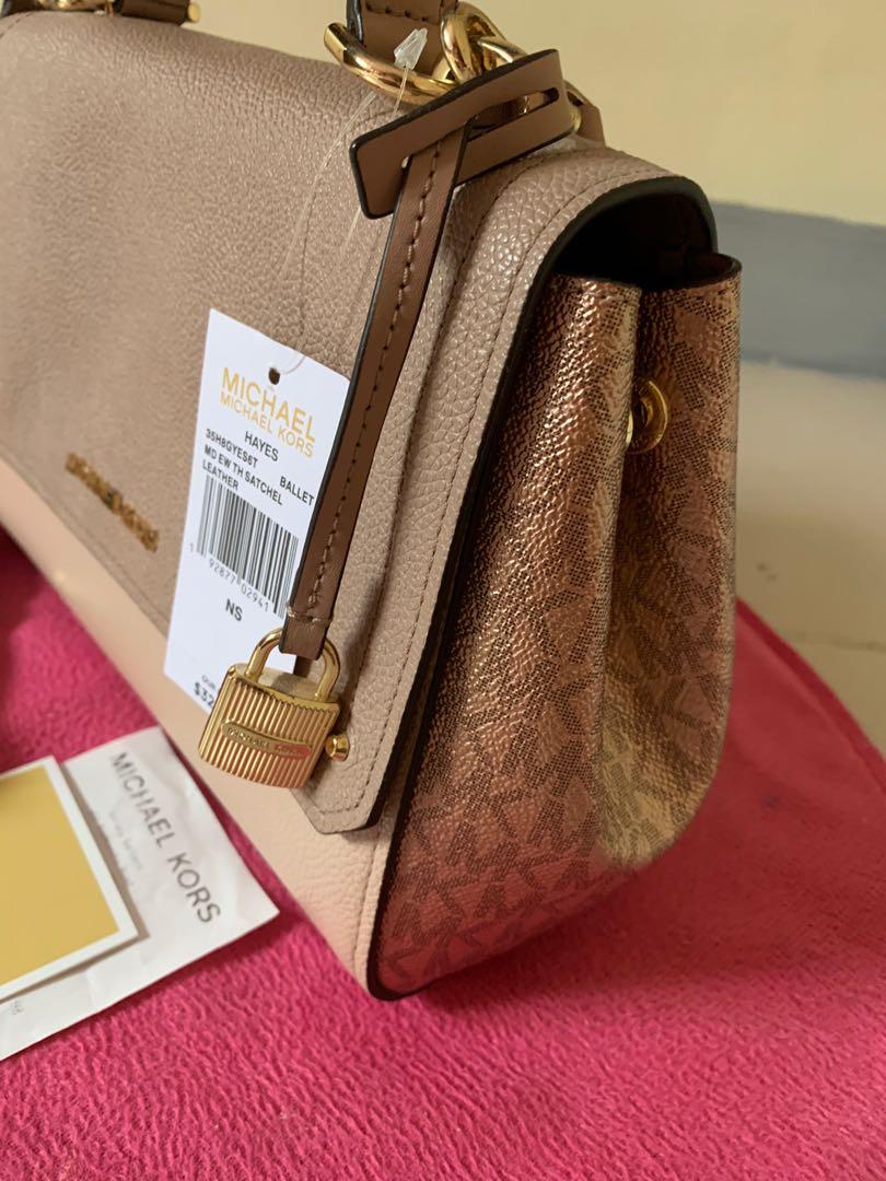 Michael kors hayes on sale satchel
