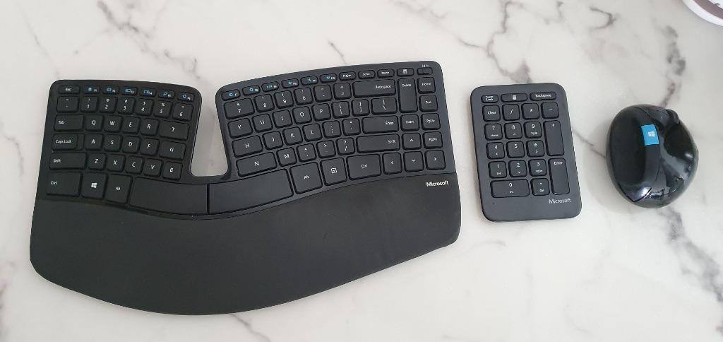 Microsoft Sculpt Ergonomic Desktop Electronics Computer Parts Accessories On Carousell