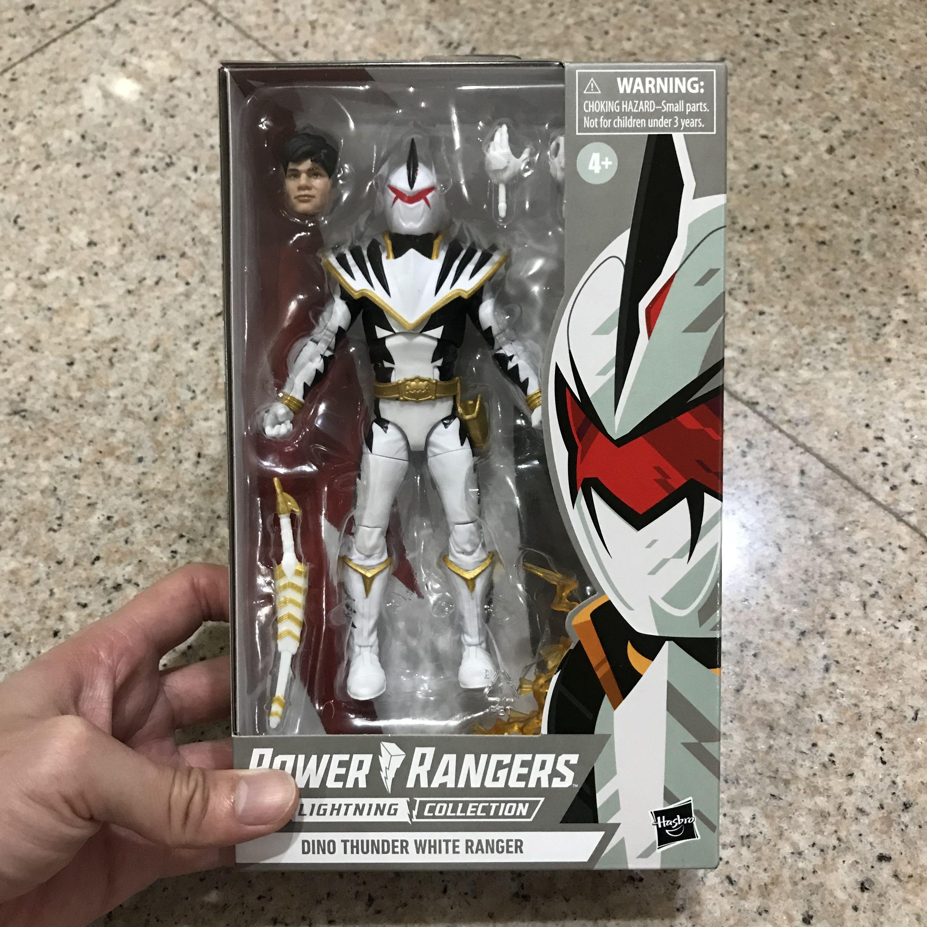 white ranger lightning