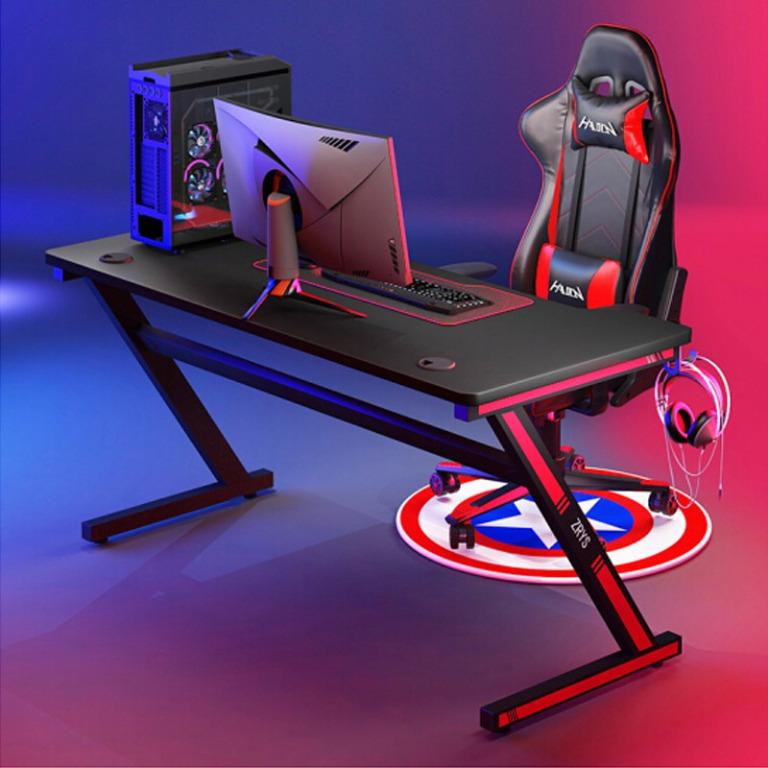 Modern Simple E-Sports Computer Table Gaming Laptop Desk Profession Z ...