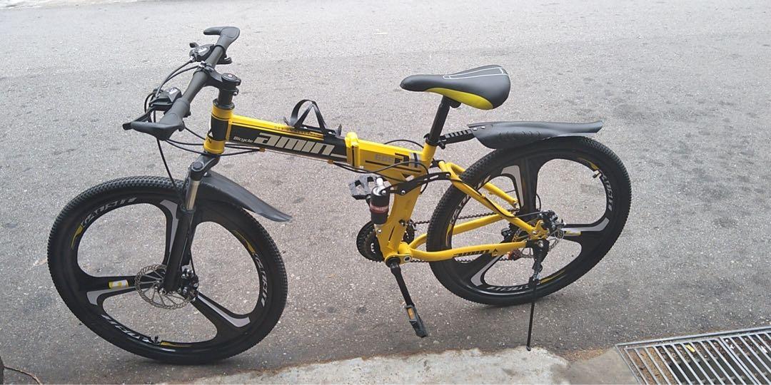 double shock mountain bike