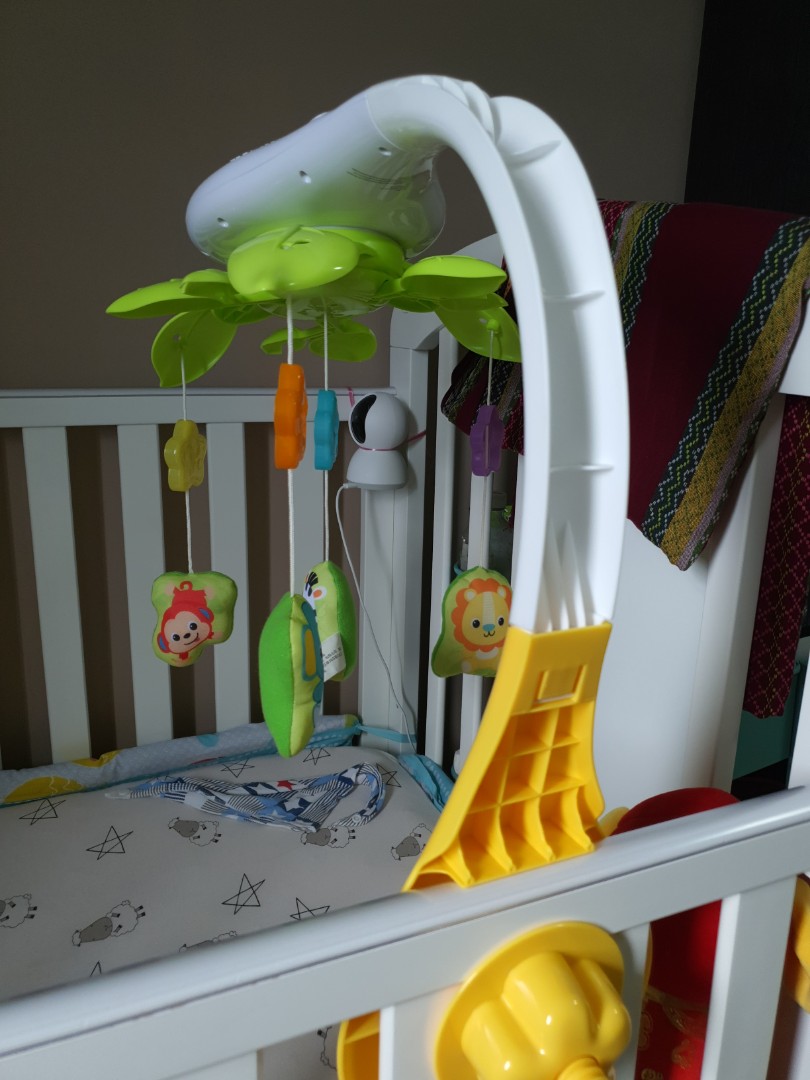 Musical Cot Toy with Light, Babies & Kids, Infant Playtime on Carousell