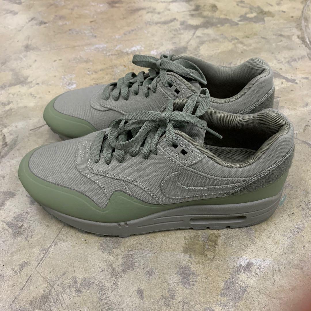 air max 1 patch green