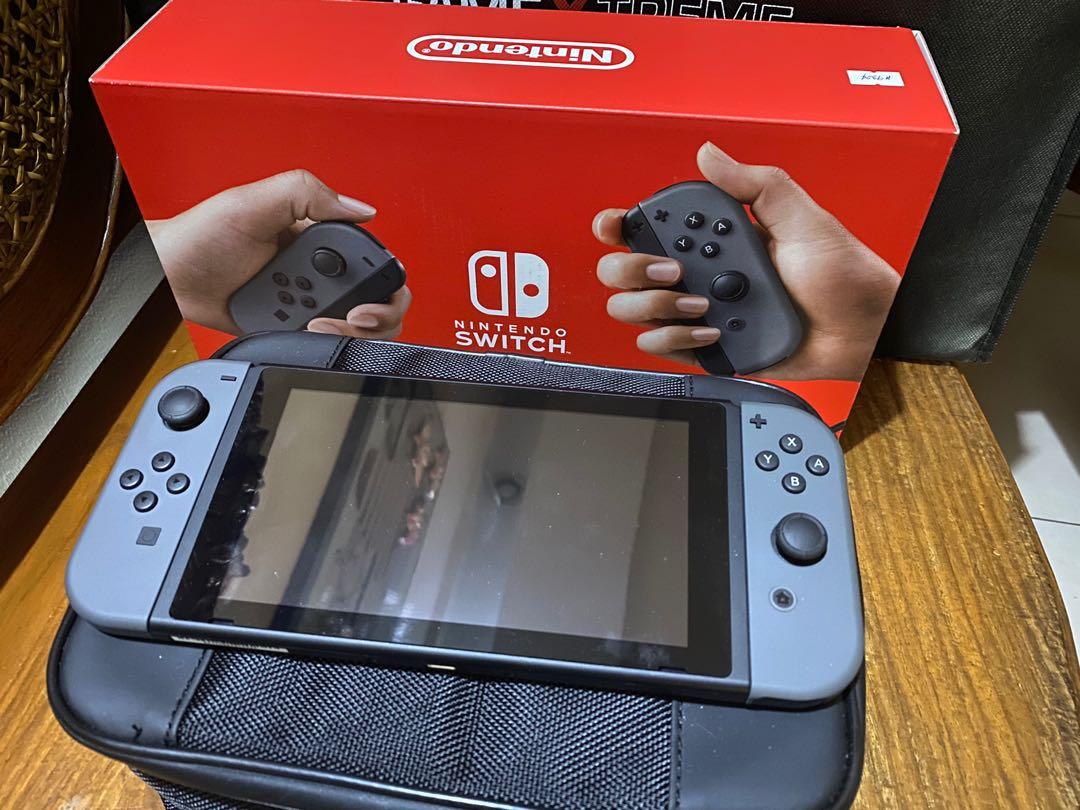 nintendo switch gray v2