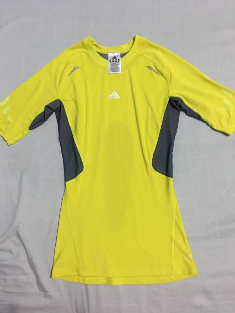 Original Adidas Techfit (Category: Activewear) located in Iligan City. Submitted by hello_imaliah (Listing ID 1025995006, Image 1). Description: With flaws. Has tiny stain. .