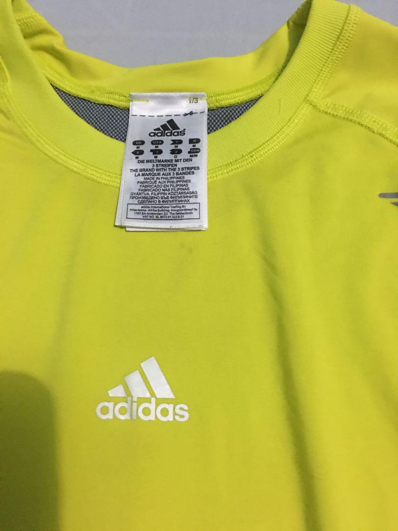 Original Adidas Techfit (Category: Activewear) located in Iligan City. Submitted by hello_imaliah (Listing ID 1025995006, Image 2). Description: With flaws. Has tiny stain. .