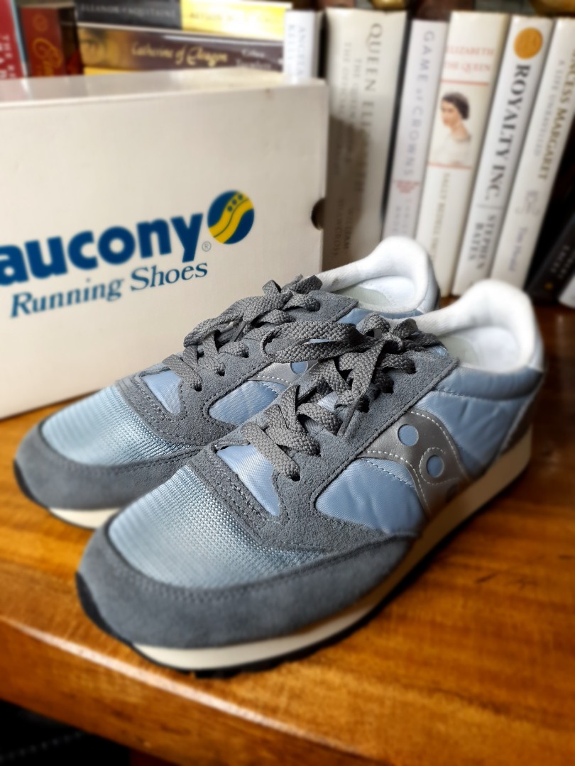 saucony jazz gray