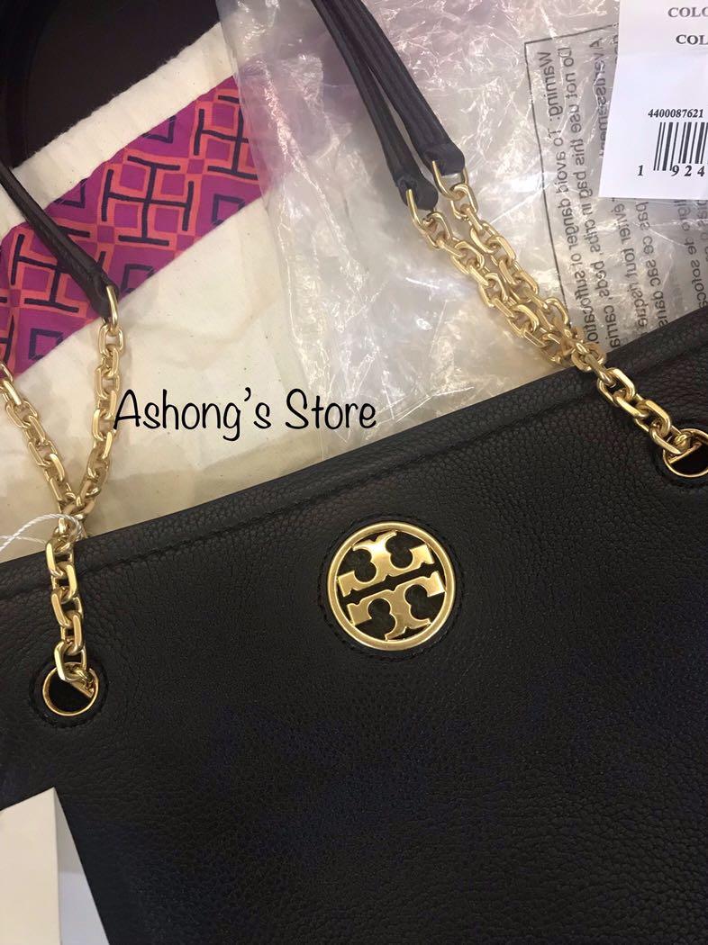 💯ORIGINAL TORY BURCH CARSON TOTE, Luxury, Bags & Wallets on Carousell