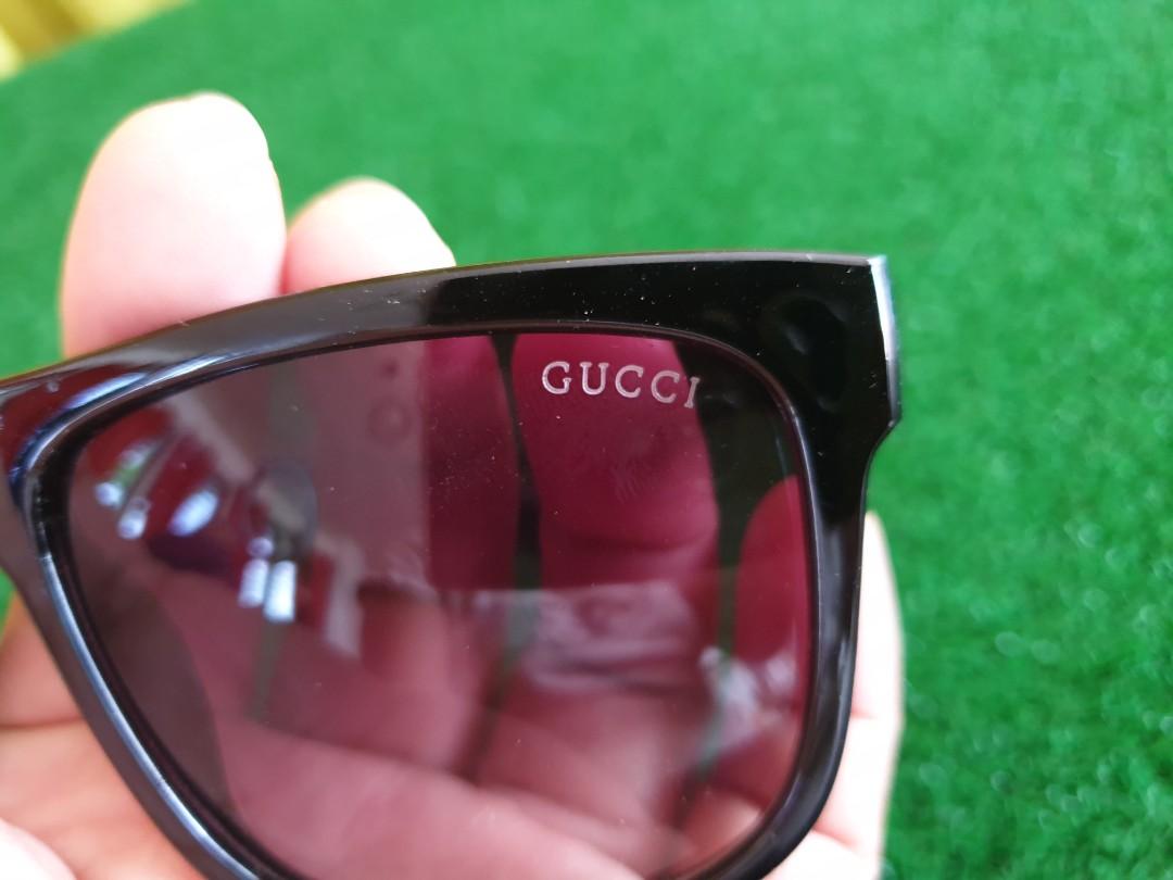 green gucci shades