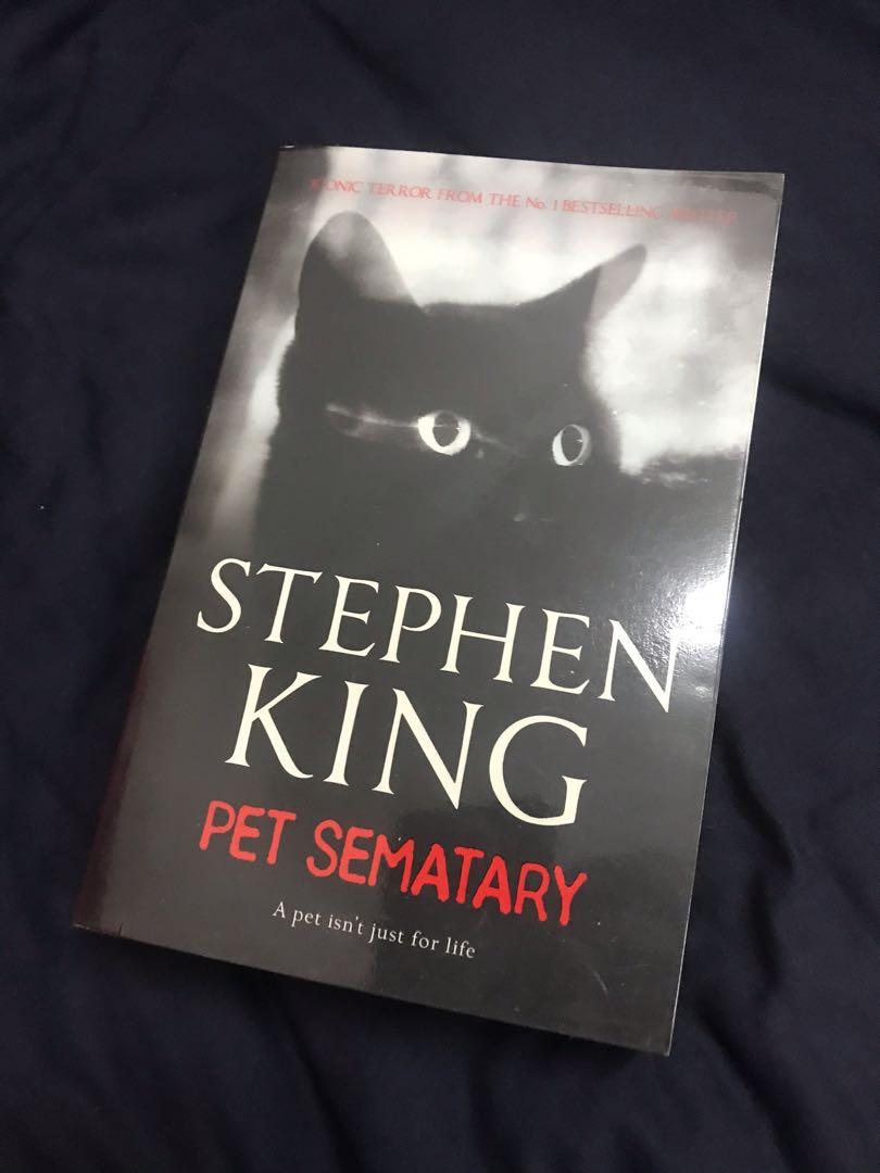 Pet Sematary Stephen King Books Stationery Books On Carousell