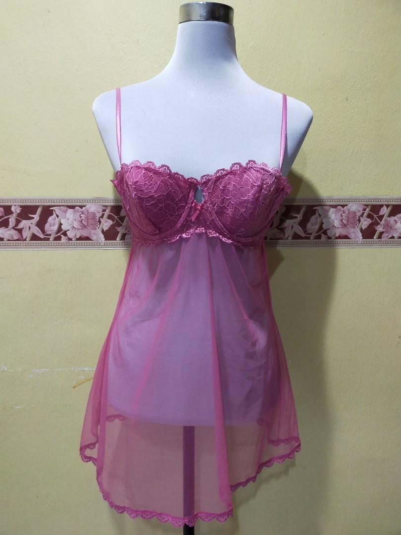 victoria secret pink babydoll