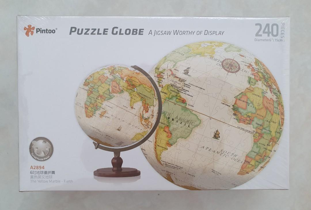 Pintoo 3D Jigsaw Puzzle Globe-Antique Globe 240 pièces 