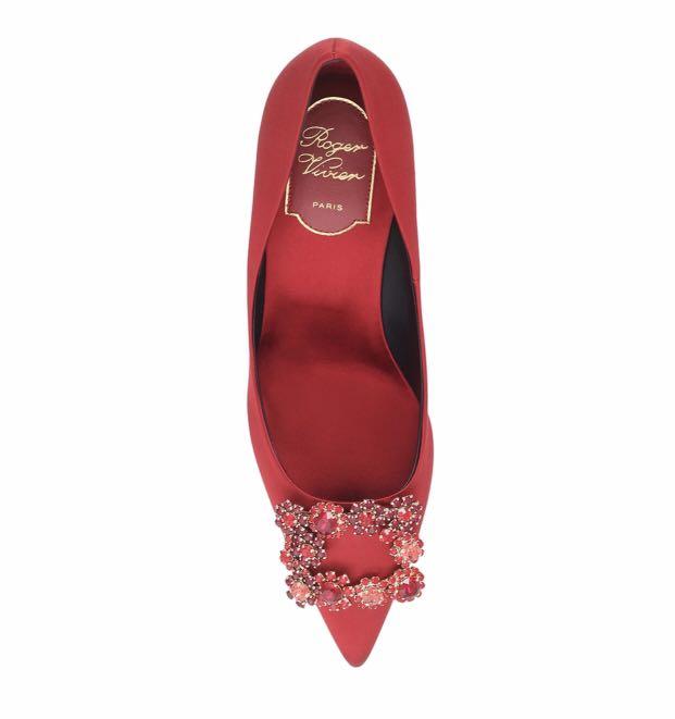 roger vivier red heels