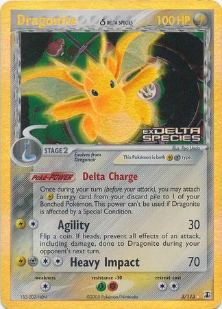 Pokemon Card Dragonite Reverse Holo Rare Toys Games Board Games Cards On Carousell