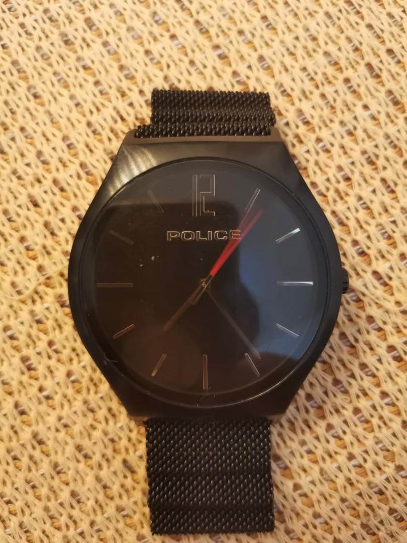Police Men s Watch Black Magnetic Strap Men s Fashion Watches