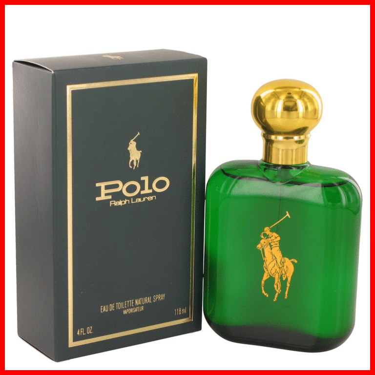 Polo green top body spray