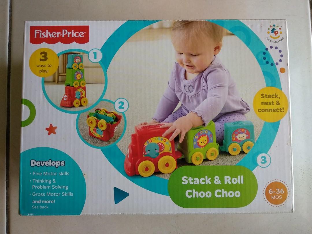 stack and roll choo choo