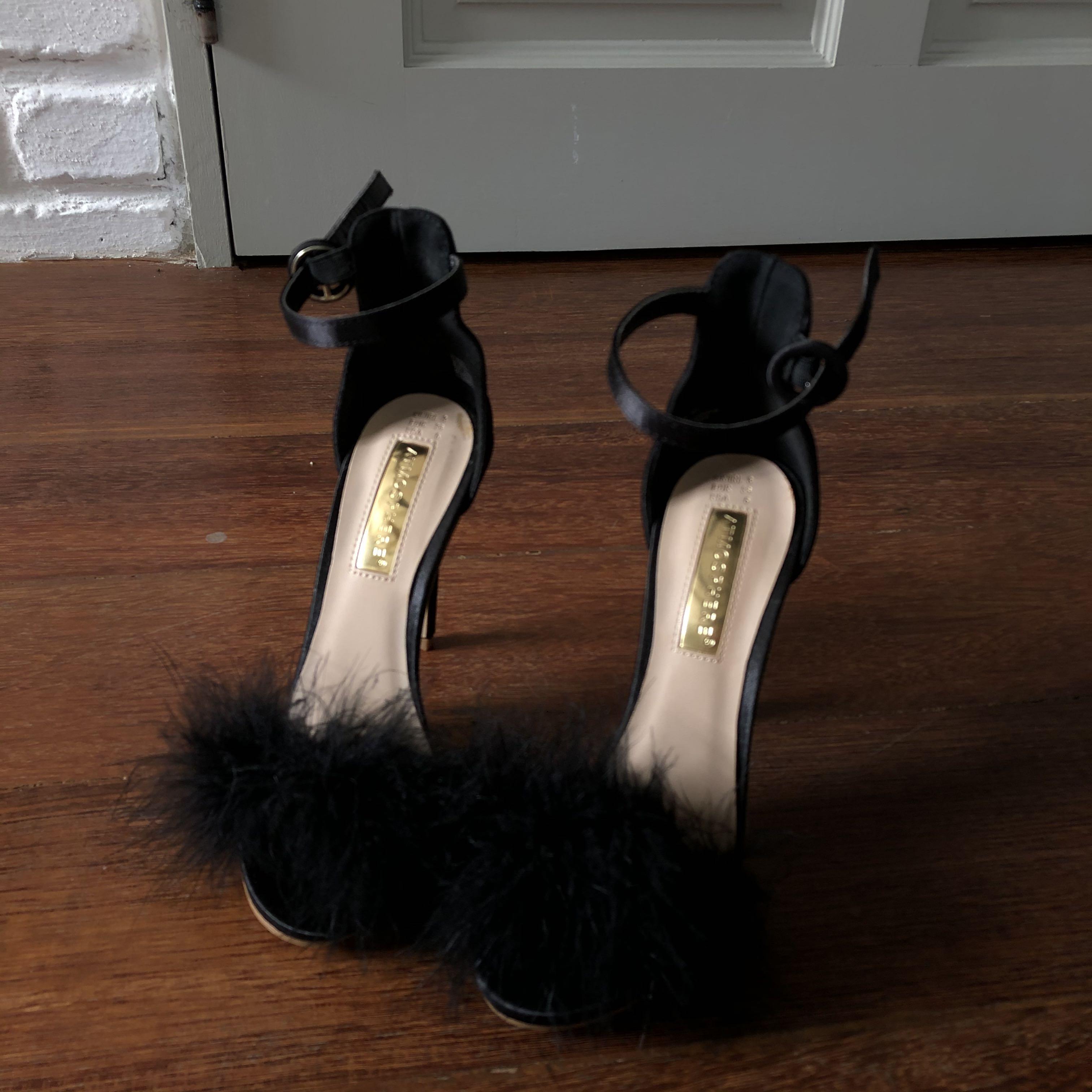 Fluffy heels primark top