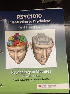 Psych 1010 York University Biomedical Science 