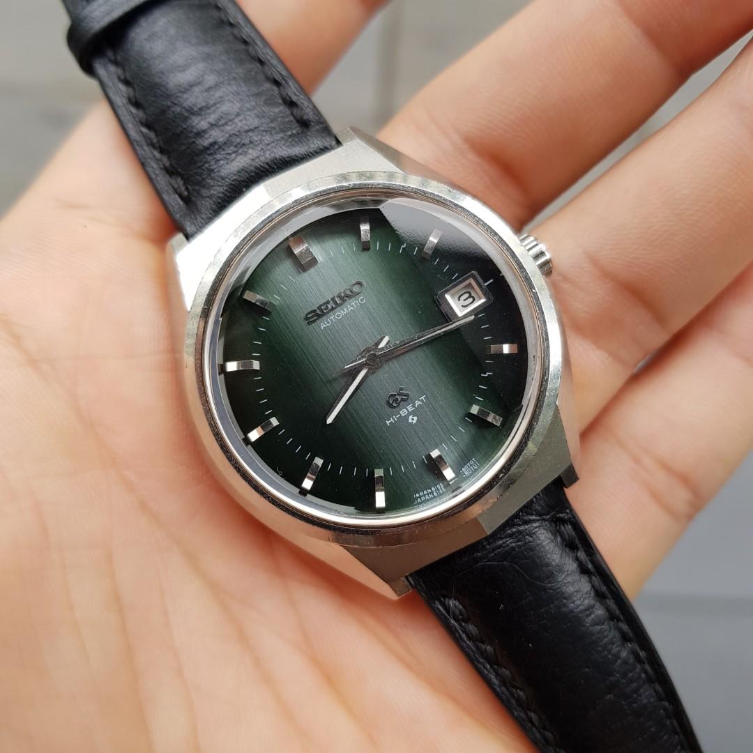 Rare Green Dial Grand Seiko 6145-8050, Men's Fashion, Watches &  Accessories, Watches on Carousell