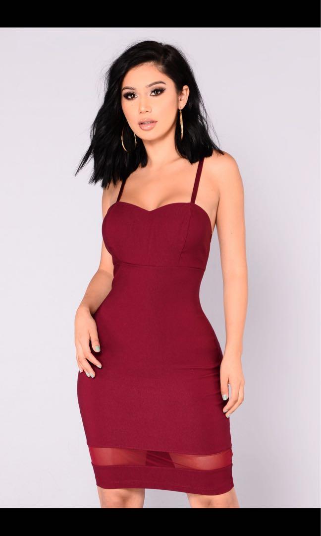 Sexy red mini dress Clearance