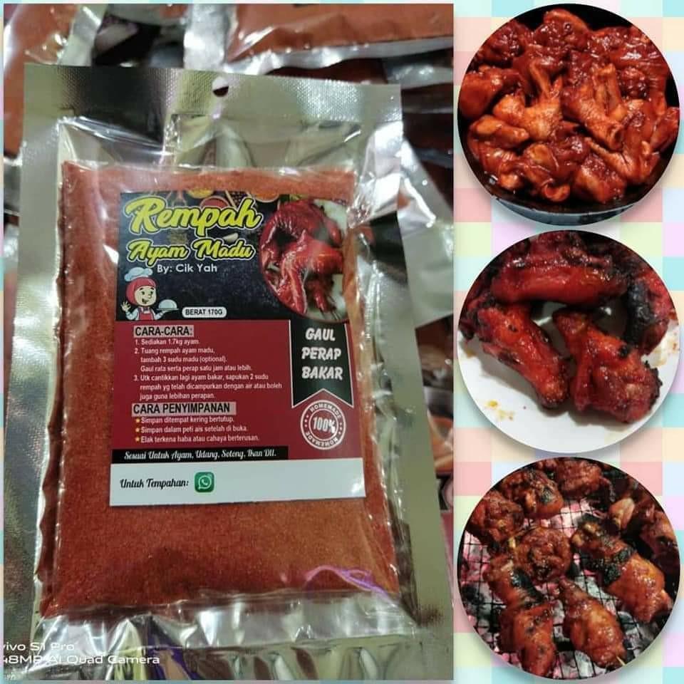 Rempah Ayam Madu Food Drinks Chilled Frozen Food On Carousell