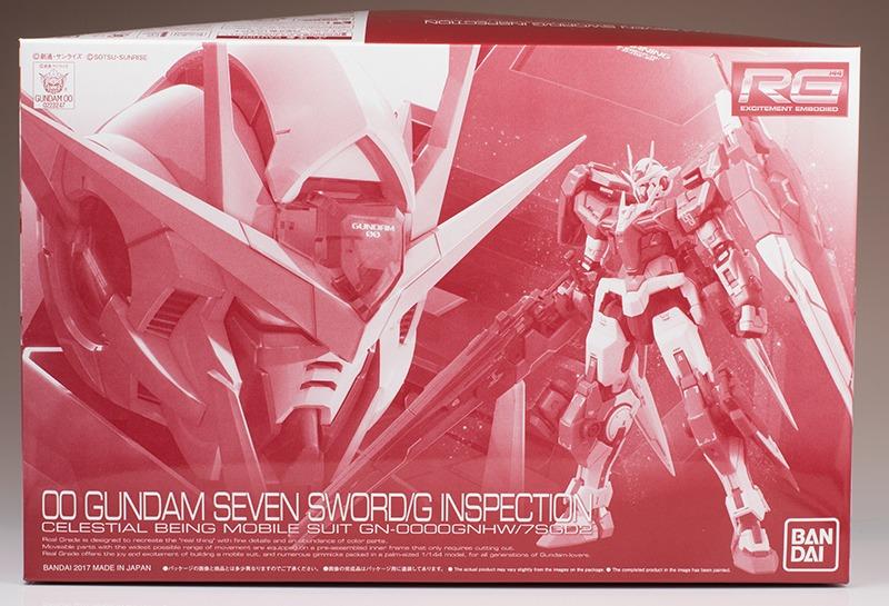 P Bandai Rg Gn 0000gnhw 7sg 00 Gundam Seven Sword G Inspection Color Hobbies Toys Toys Games On Carousell