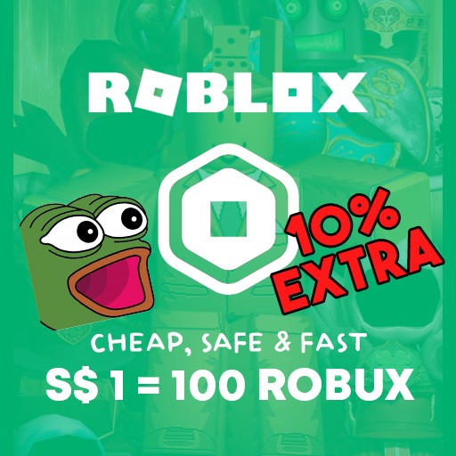 Robux For Roblox Get 10 Toys Games Video Gaming In Game Products On Carousell - 100 robux w bonus 100 robux bag roblox