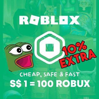 Roblox Robux Toys Games Carousell Singapore - 400 robux super fast service