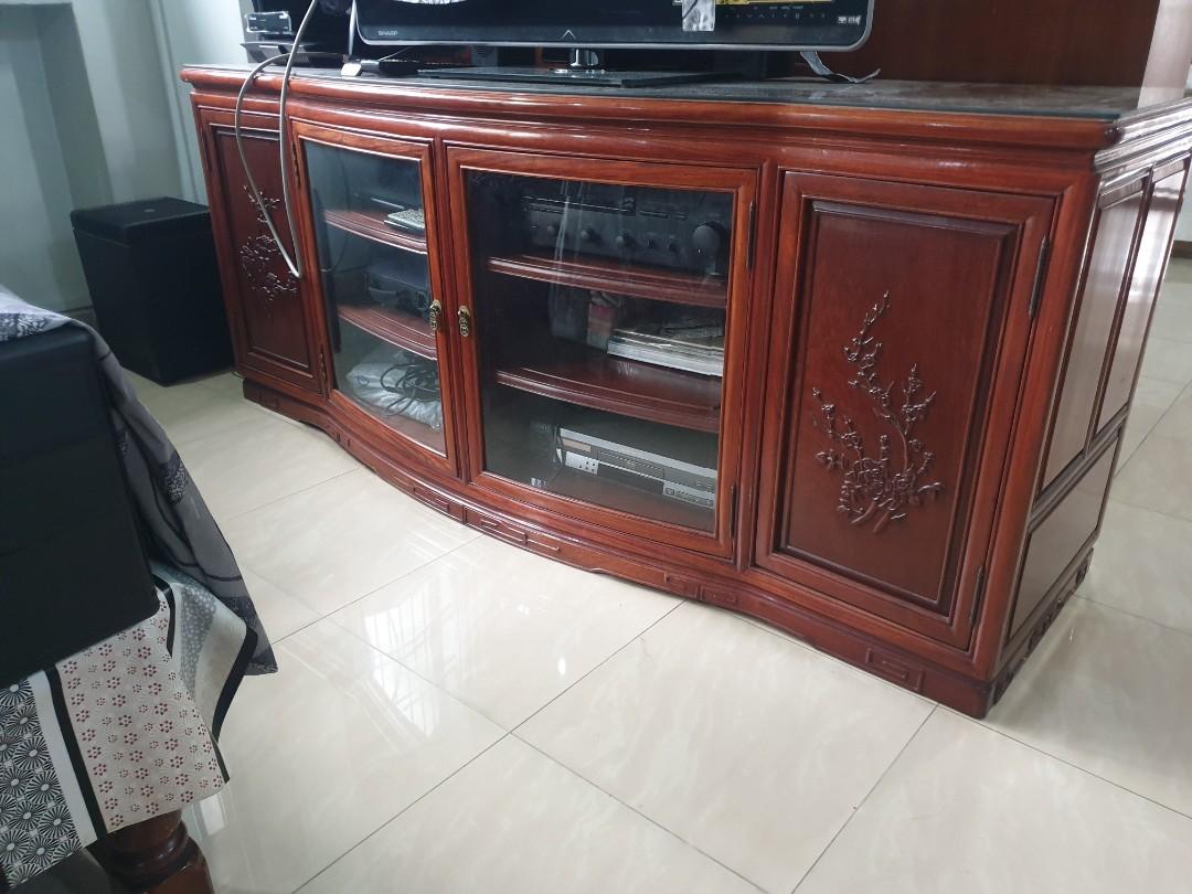 Rosewood tv best sale cabinet