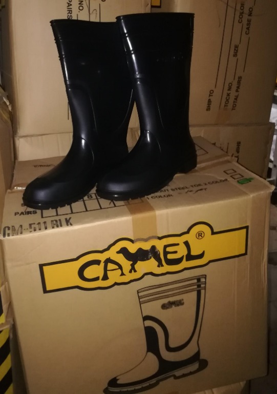 camel rain boots