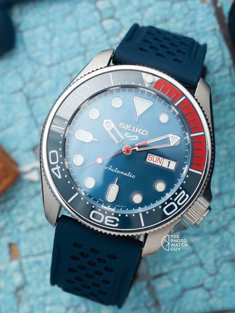 Seiko SKX007 Pepsi Seamaster Mod, Men's Fashion, Watches & Accessories,  Watches on Carousell