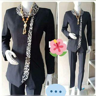 Setelan Blazer Wanita Baju Kerja Seragam #sale