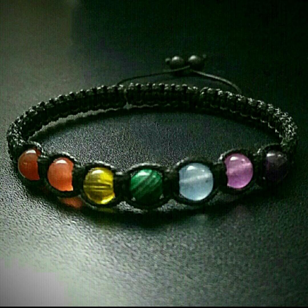 Adjustable chakra hotsell bracelet