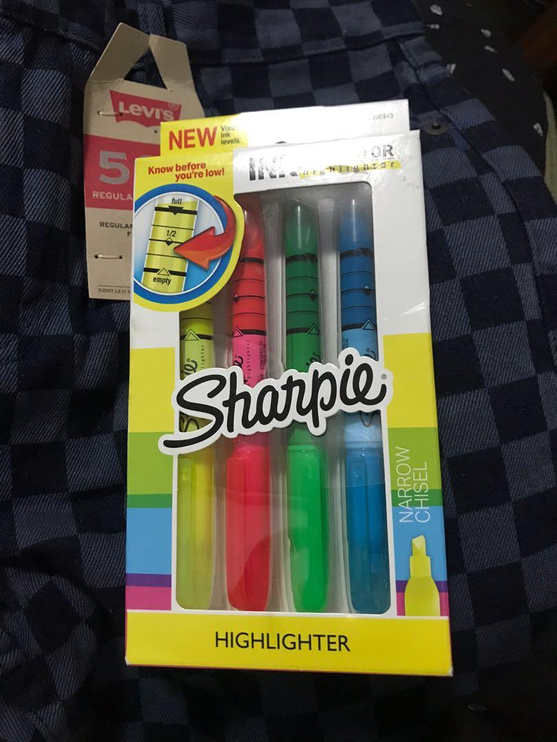Sharpie ink indicator highlighter, Hobbies & Toys, Stationary & Craft