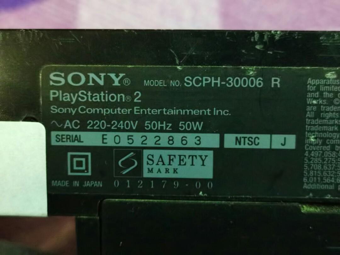 Sony PlayStation 2 (PS2) Made In Japan, Video Gaming, Video Game