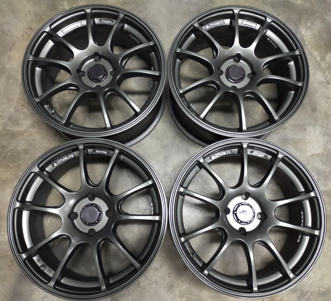 Sport Rim 16 Inch Advan Racing Rz 4x100 Myvi Alza Vios Jazz City Yaris Almera Spectra Saga Blm Wira Satria Auto Accessories On Carousell