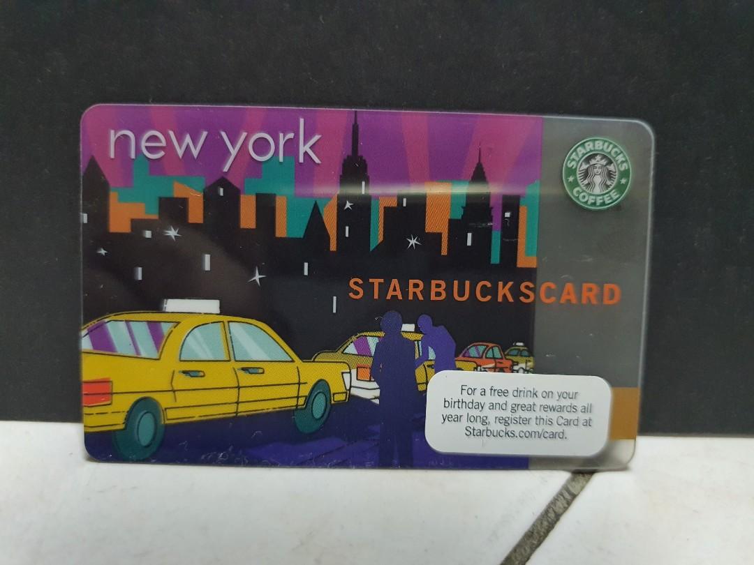 Starbucks City Gift Card New York City Yellow Taxi Tickets Vouchers Gift Cards Vouchers On Carousell
