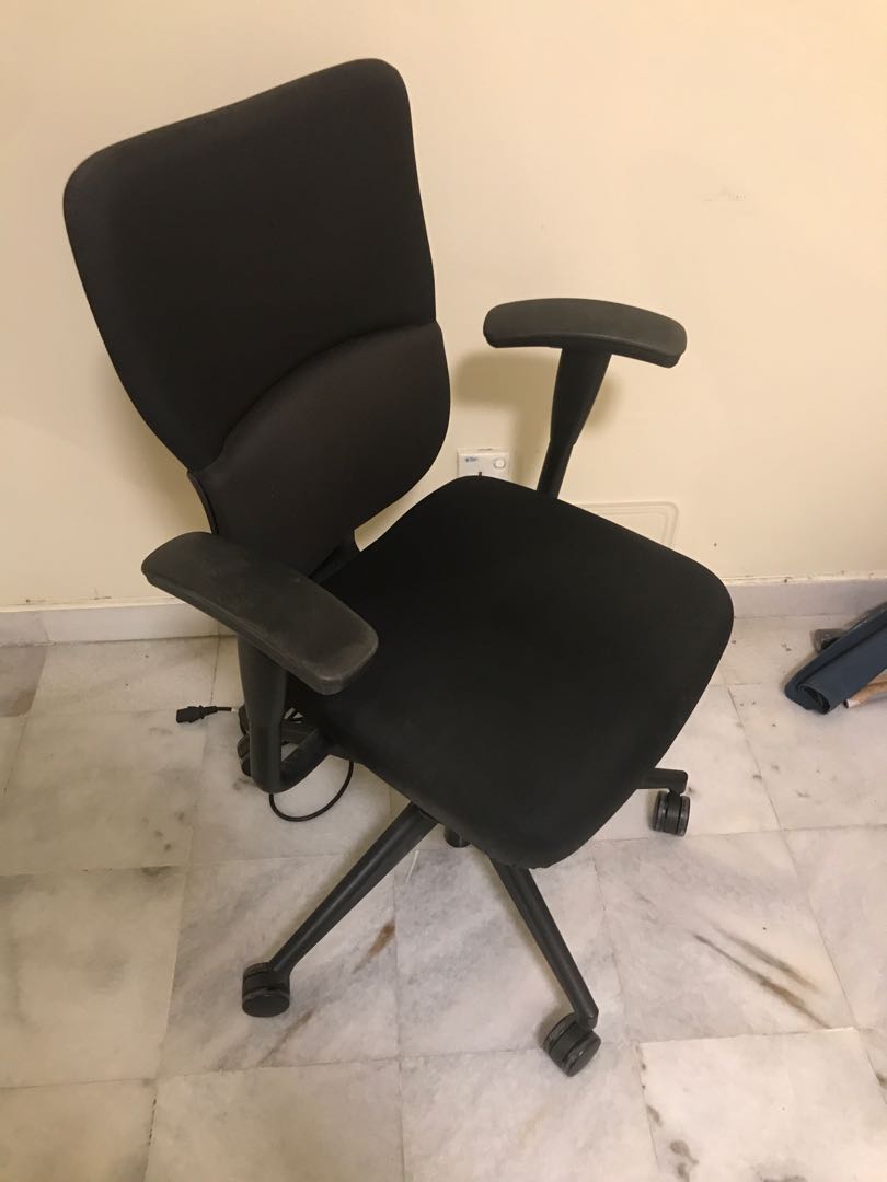 Steelcase Let S B Office Chair Ergonomic Home Furniture Furniture On Carousell