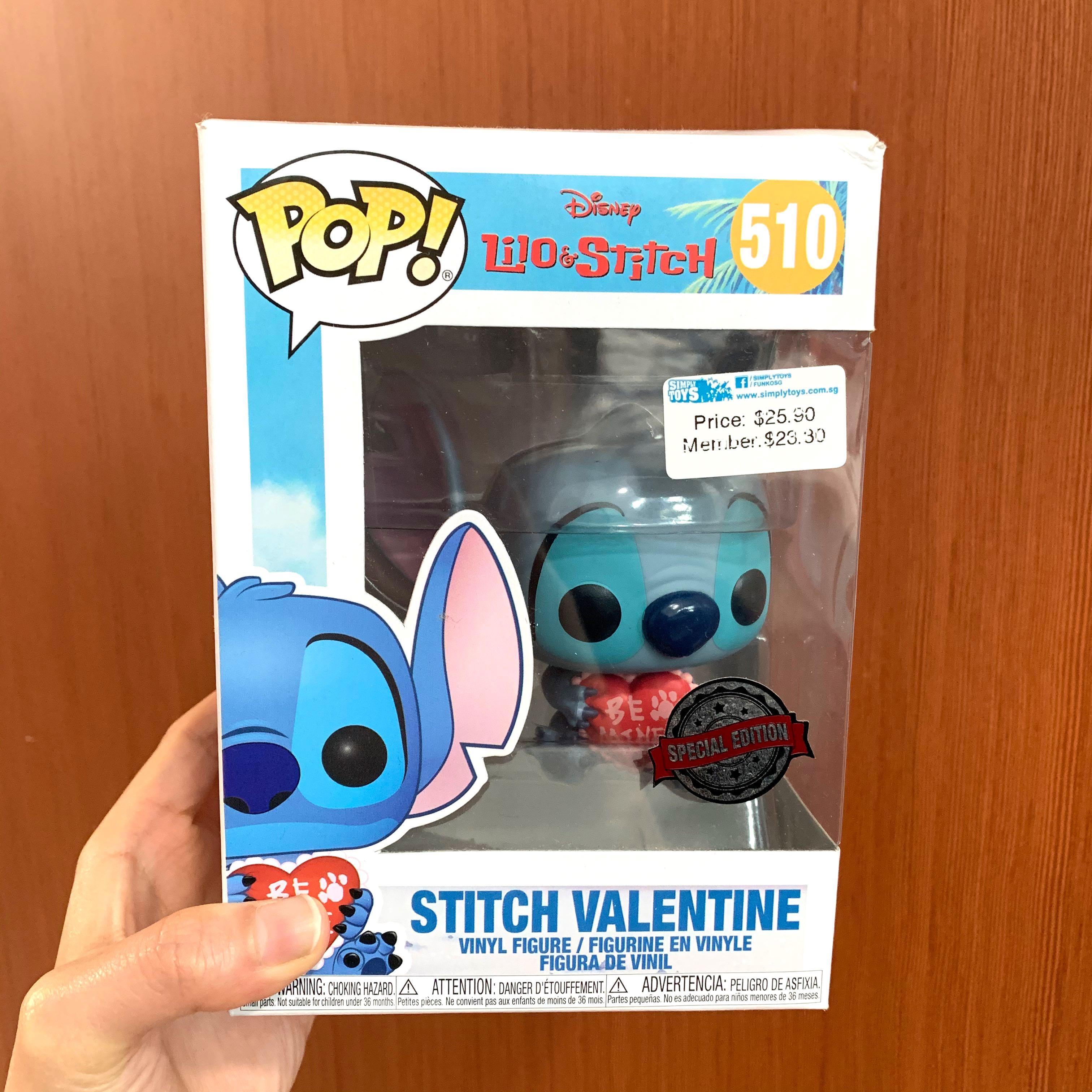 stitch valentine funko pop