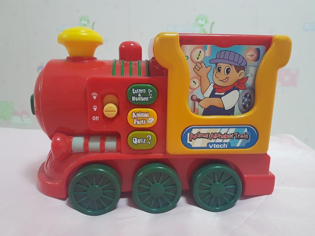 Superb Condition Vtech Vrtech Animal Alphabet A-Z Train, Babies & Kids ...