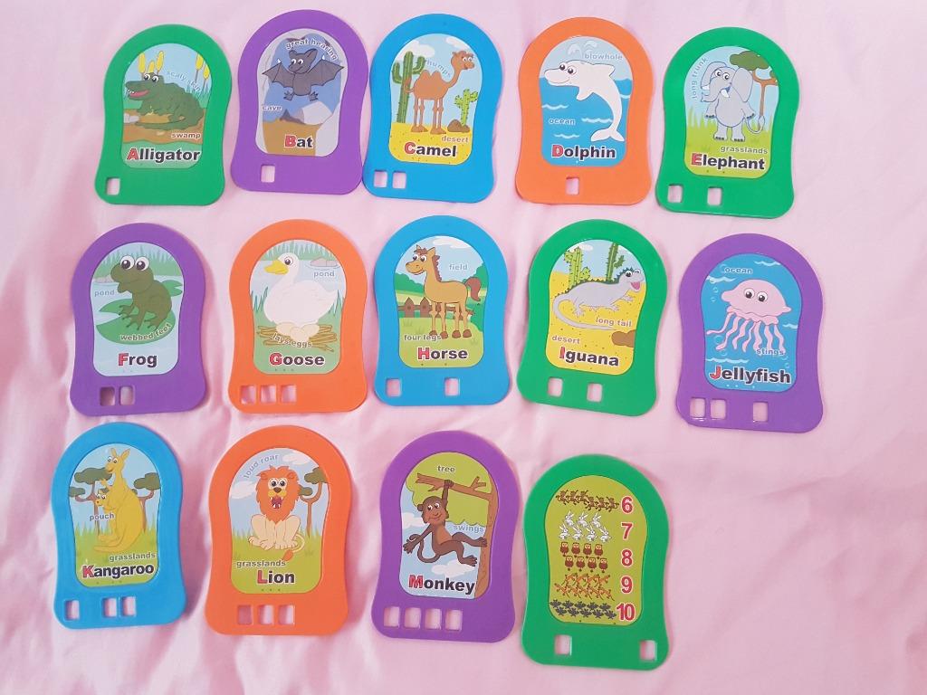 Superb Condition Vtech Vrtech Animal Alphabet A-Z Train, Babies & Kids ...
