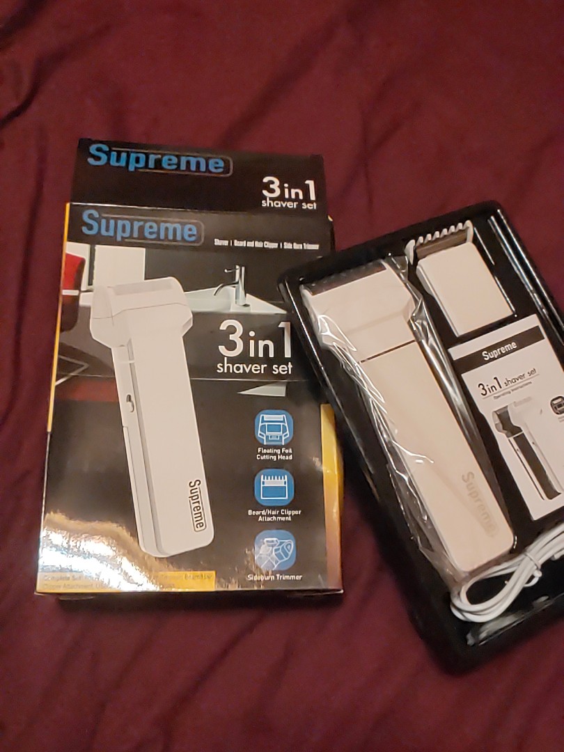 Supreme 3 in 1 shaver set clearance