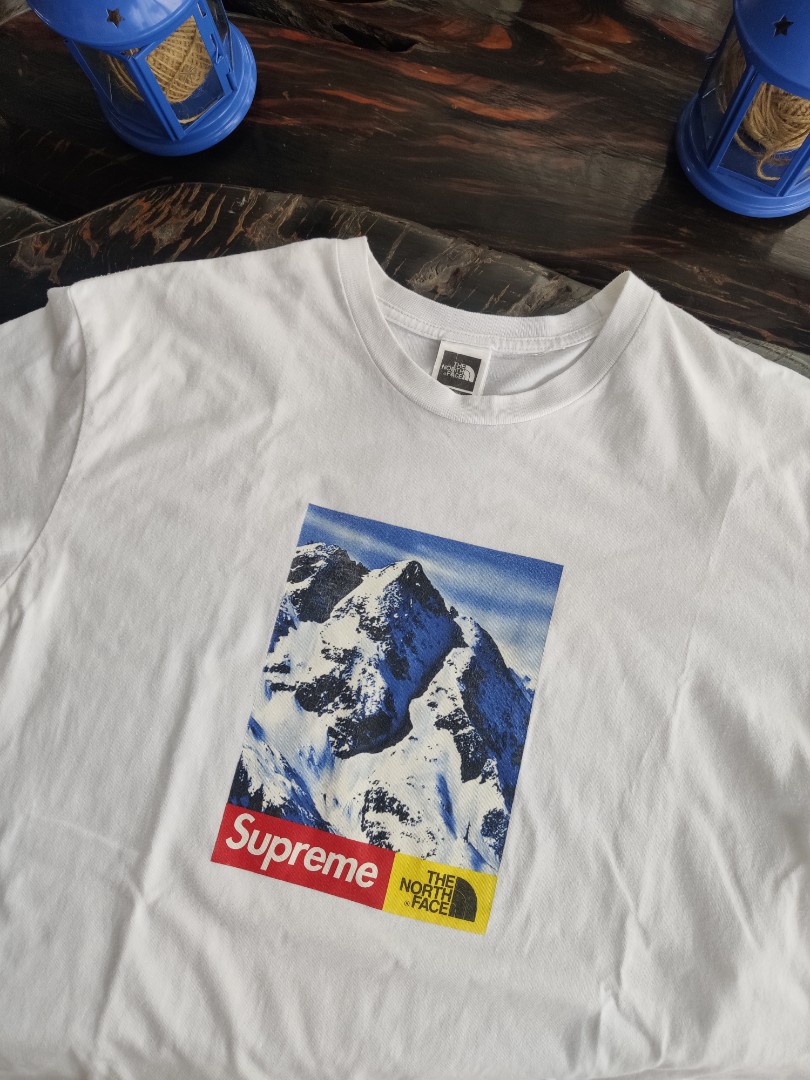supreme north face tee shirt