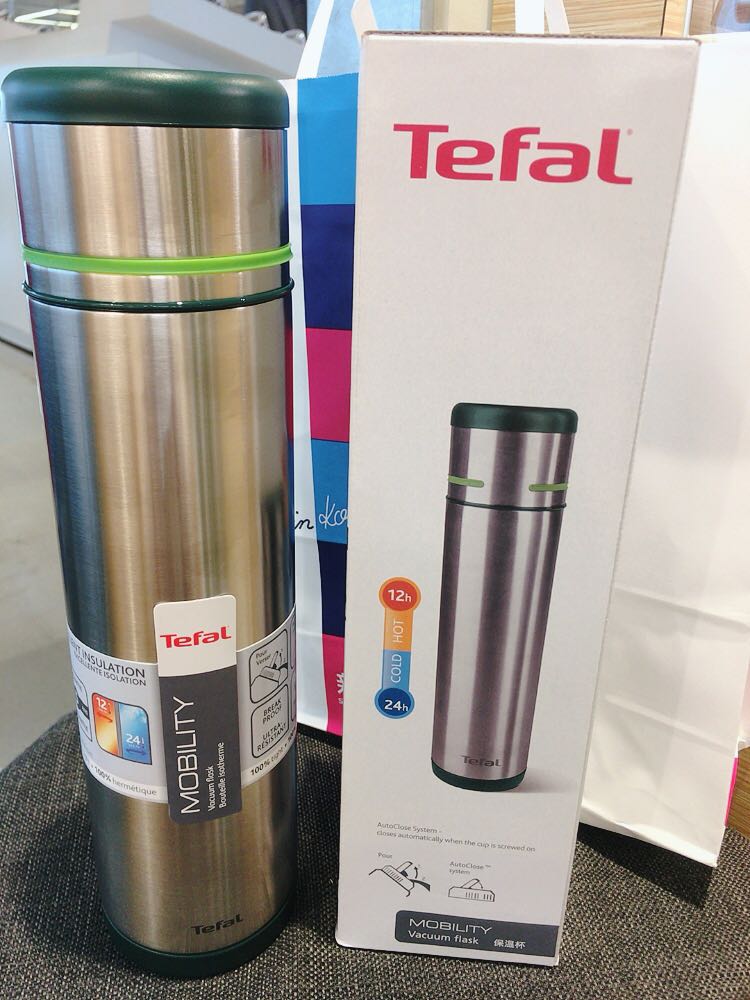 法國特福tefal Mobility保溫瓶1公升 保冷24小時 保溫12小時 316 Stainless Steel 居家生活 其他居家生活在旋轉拍賣