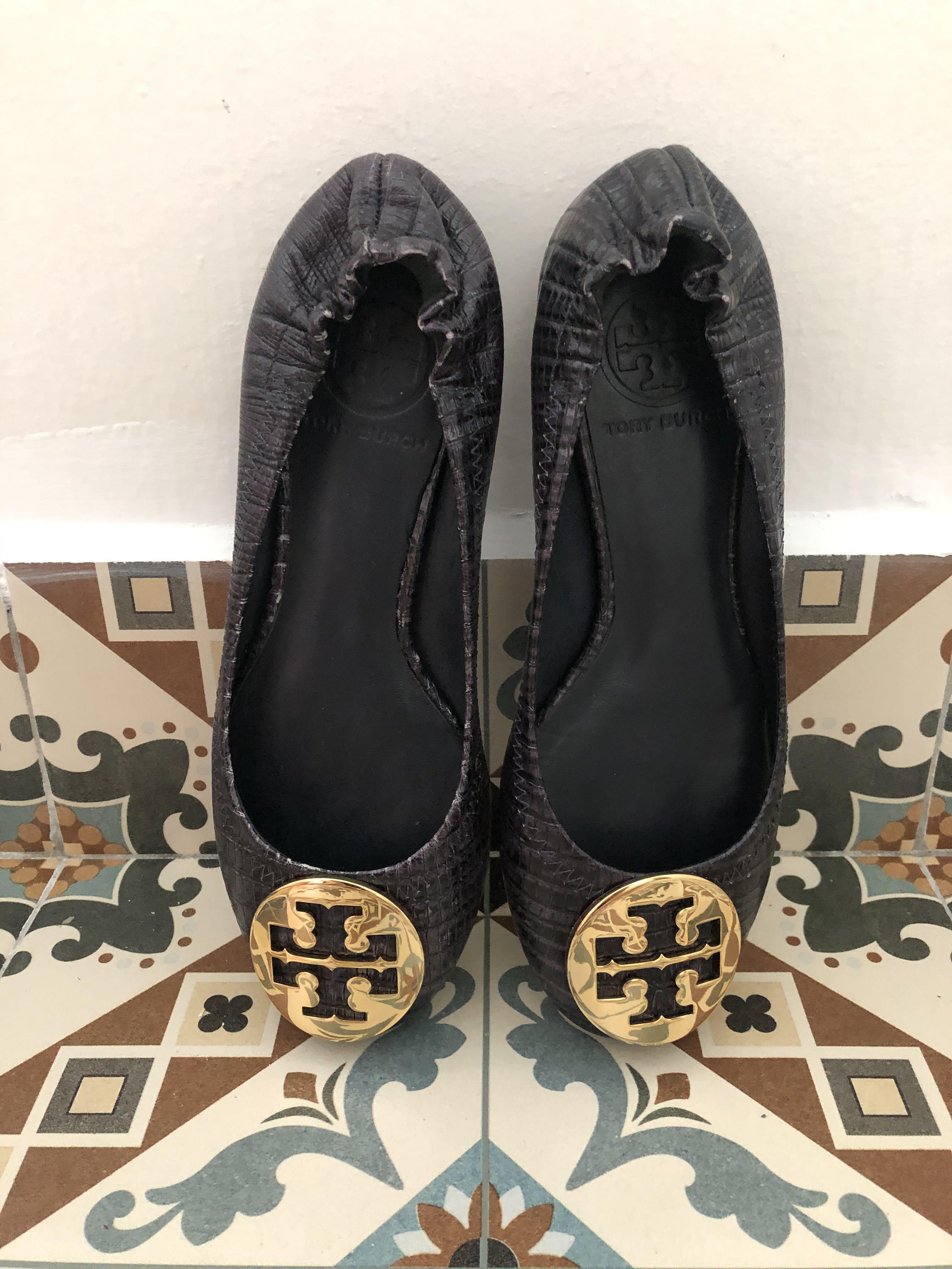 Tory burch minnie travel ballet flat quilted leather outlet