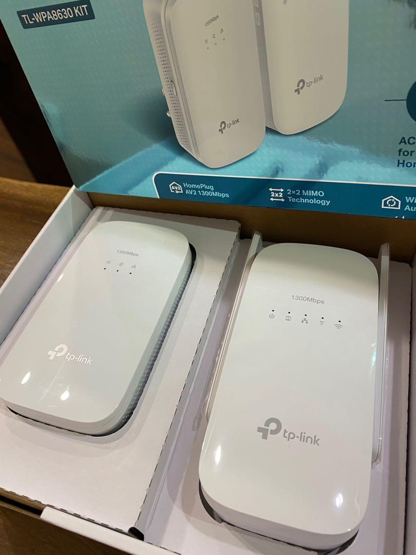 Tp Link Av1300 Gigabit Powerline Ac Wi Fi Kit Electronics Others On Carousell