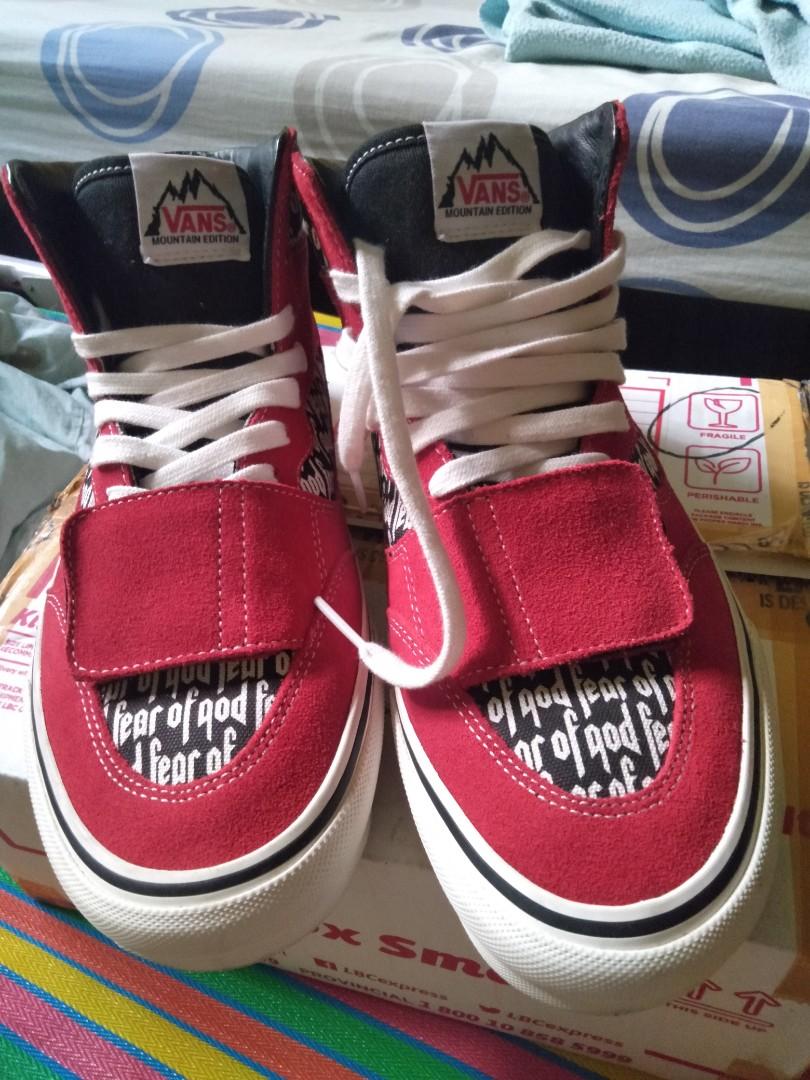 Vans X Fear Of God Mte, Men'S Fashion, Footwear, Sneakers On Carousell