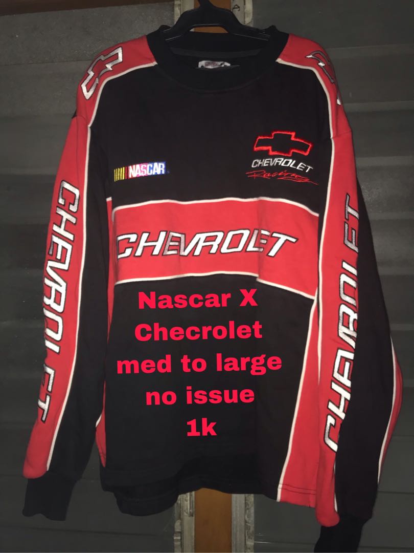 Vintage Chevrolet Nascar Racing Long Sleeve Men S Fashion Clothes Tops On Carousell